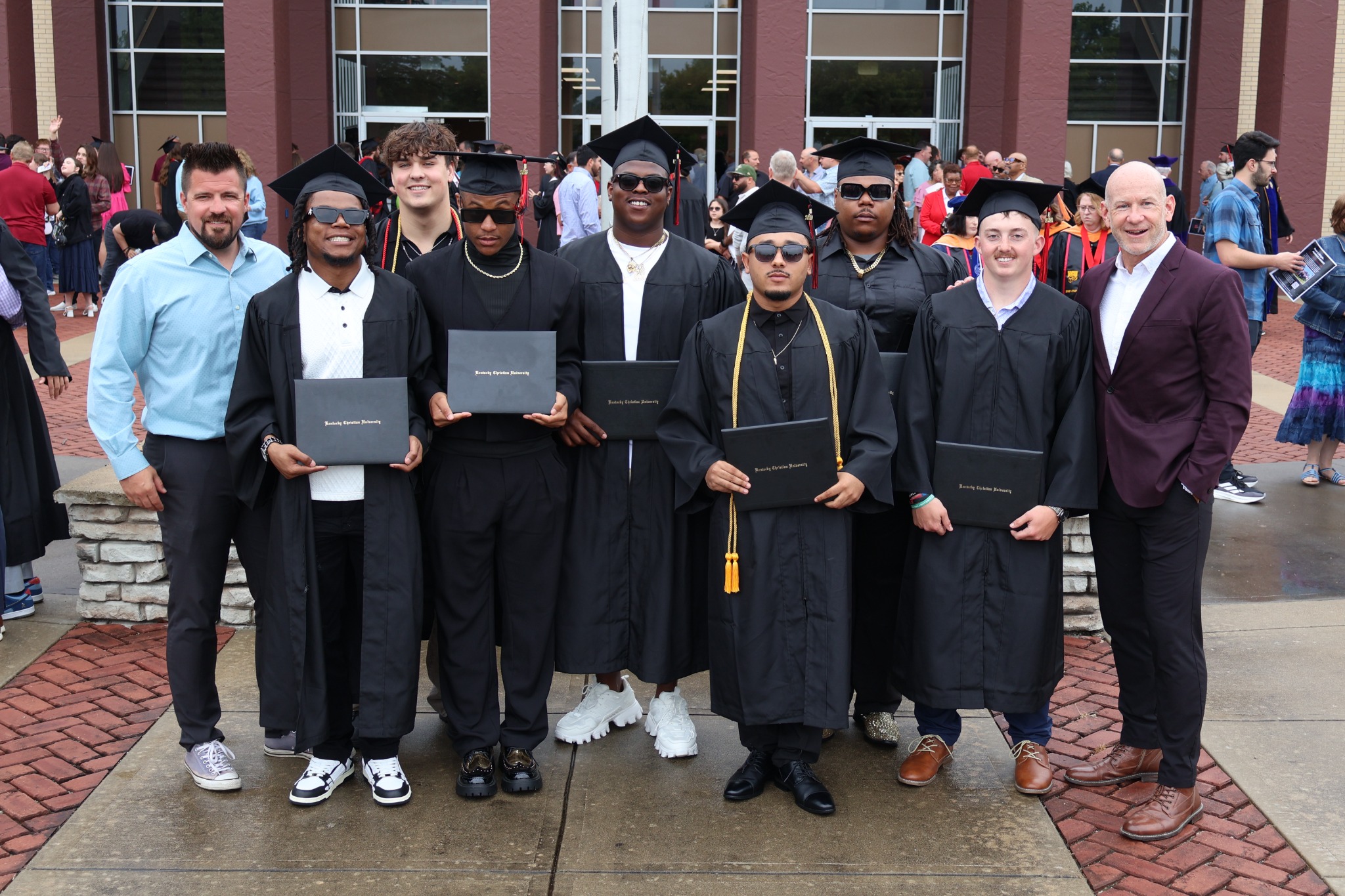 Kentucky Christian football graduates